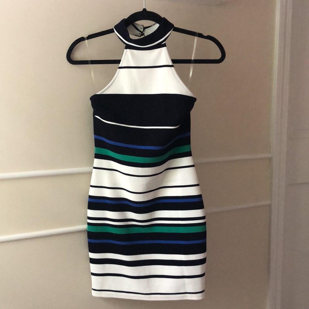 Striped Bodycon Dress